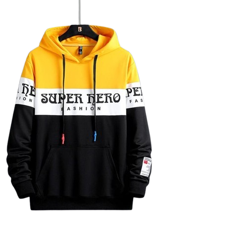 Mens  Premium  Quality Cotton Fabeic Hoodie For Men H-374