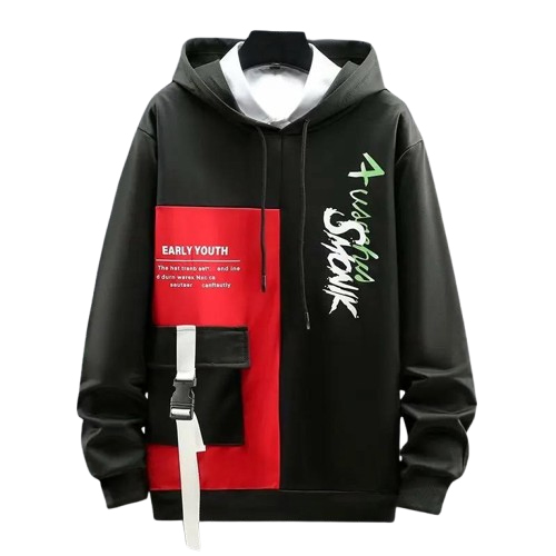 Mens  Premium  Quality Cotton Fabeic Hoodie For Men H-379