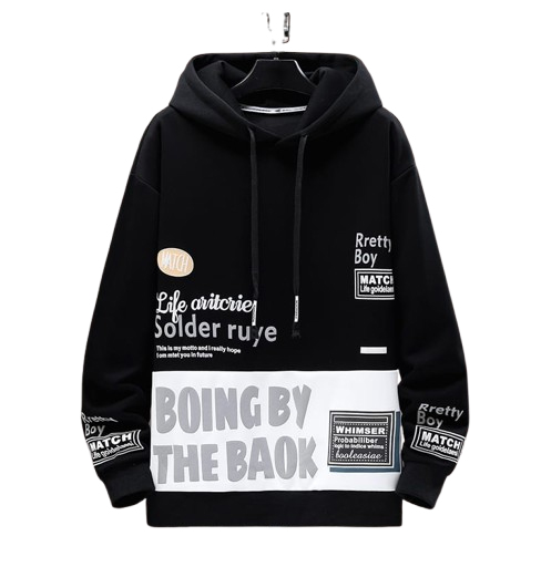 Mens  Premium  Quality Cotton Fabeic Hoodie For Men H-389