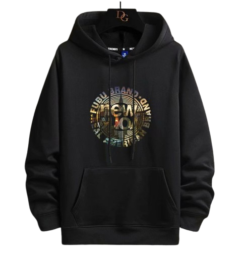 Mens  Premium  Quality Cotton Fabeic Hoodie For Men H-391
