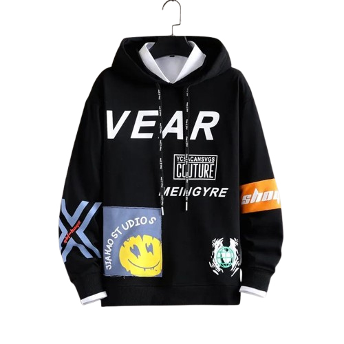 Mens  Premium  Quality Cotton Fabeic Hoodie For Men H-392