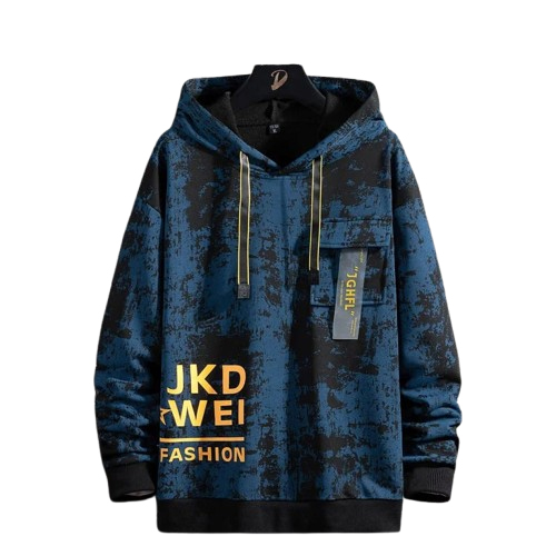 Mens  Premium  Quality Cotton Fabeic Hoodie For Men H-395