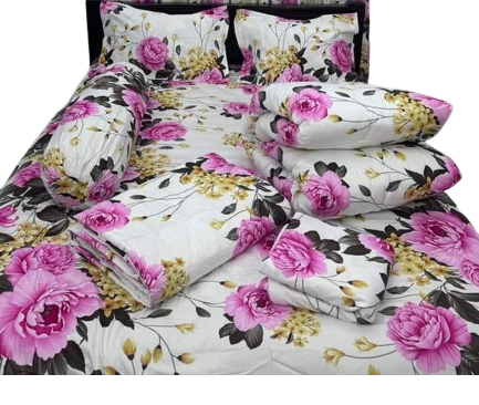 Premium Quality Twill  Fabric Comforter set 5 in 1.CFS-178
