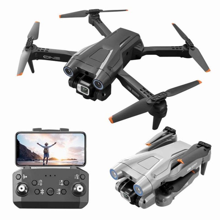 2024 NEW Brushless Motor Drone 4K HD Professional ESC Dual Camera Optical 2.4G WIFi Obstacle Prevention Quadcopter