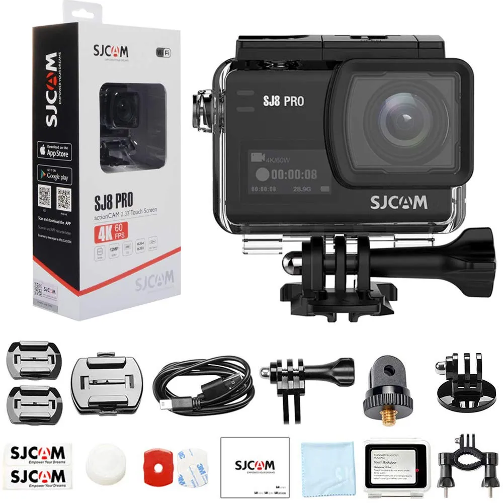 SJCAM SJ8 Pro Real 4K 60FPS Action Camera