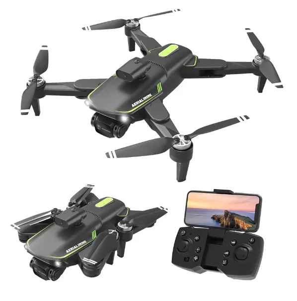 Professinal Drone 4k Dual Cameras Obstacle Avoidance Optical Wifi Fpv Foldable Brushless Helicopter Rc Dron Profesional Quadcopter