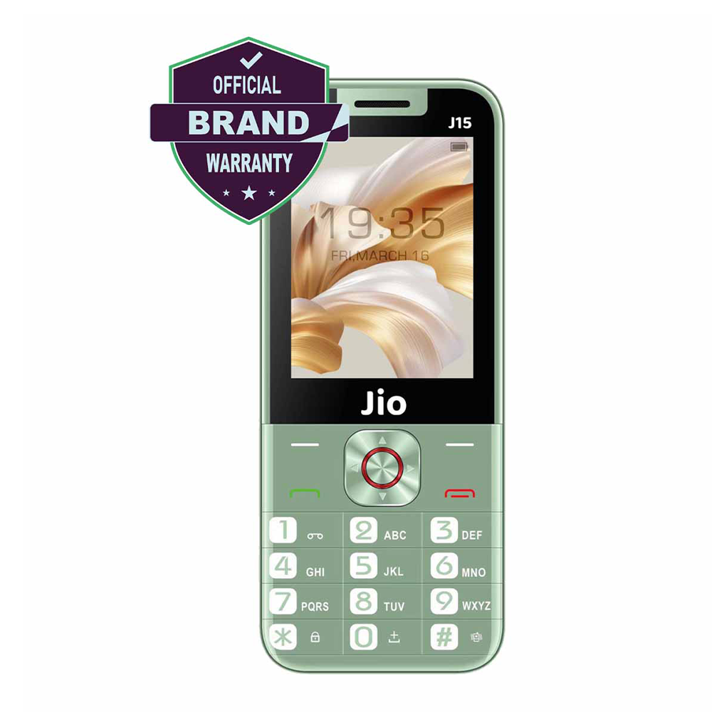 Jio J15 Promax Dual SIM Feature Phone - Green
