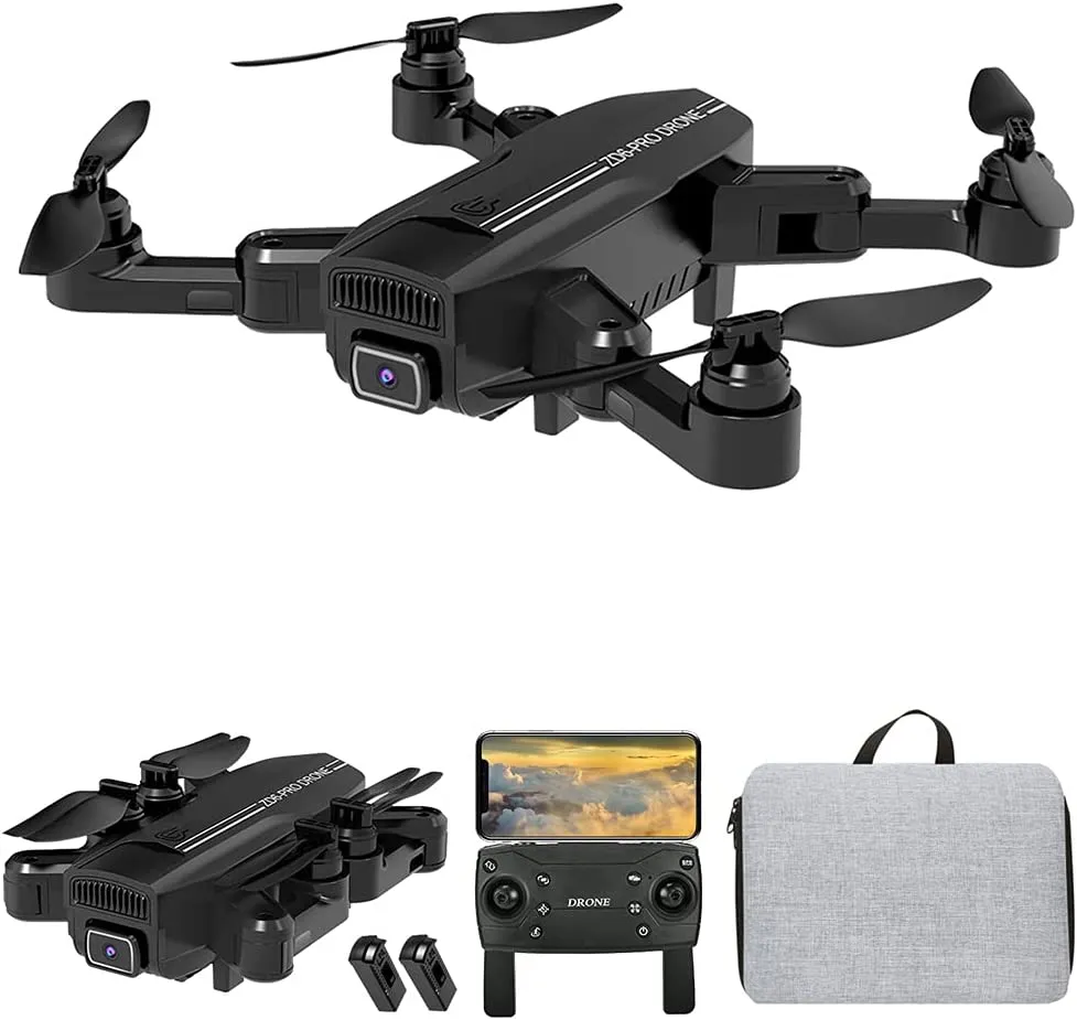 New Super High Quality Drone WIFI 6K Dual Camera Foldable Pocket Mini Size GPS Tracked Quadcopter Drone Camera Apps Controlled