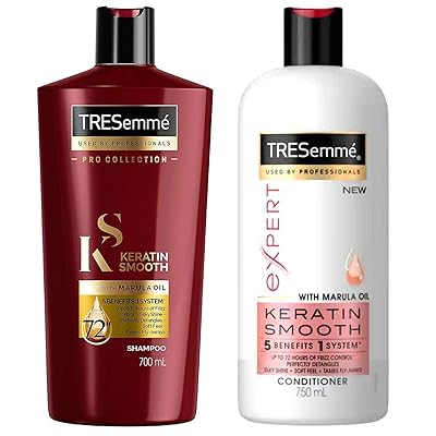 Tresemme Keratin Smooth with Marula Oil Shampoo & Conditioner Set