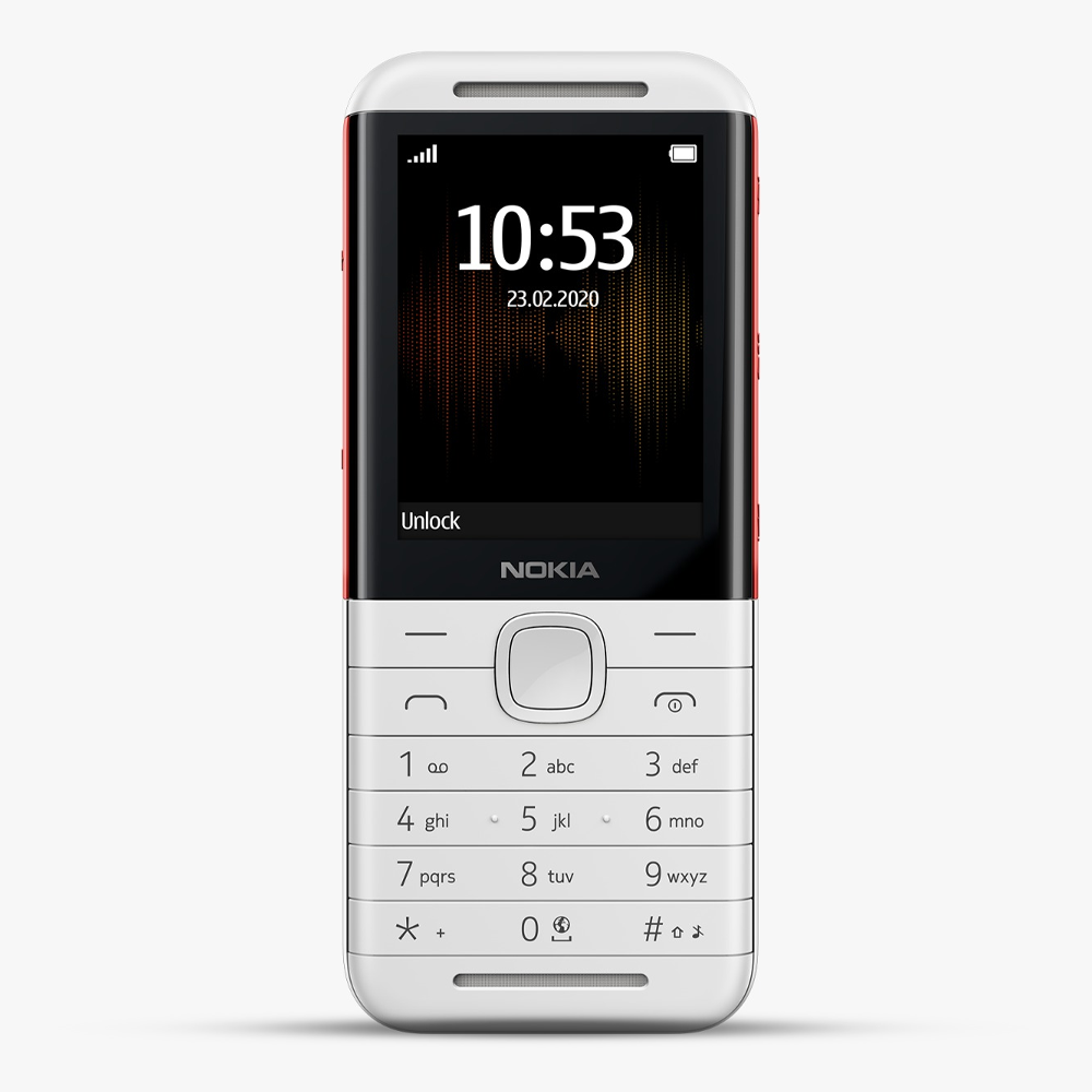 Nokia 5310 Xpress Music Feature Phone - White