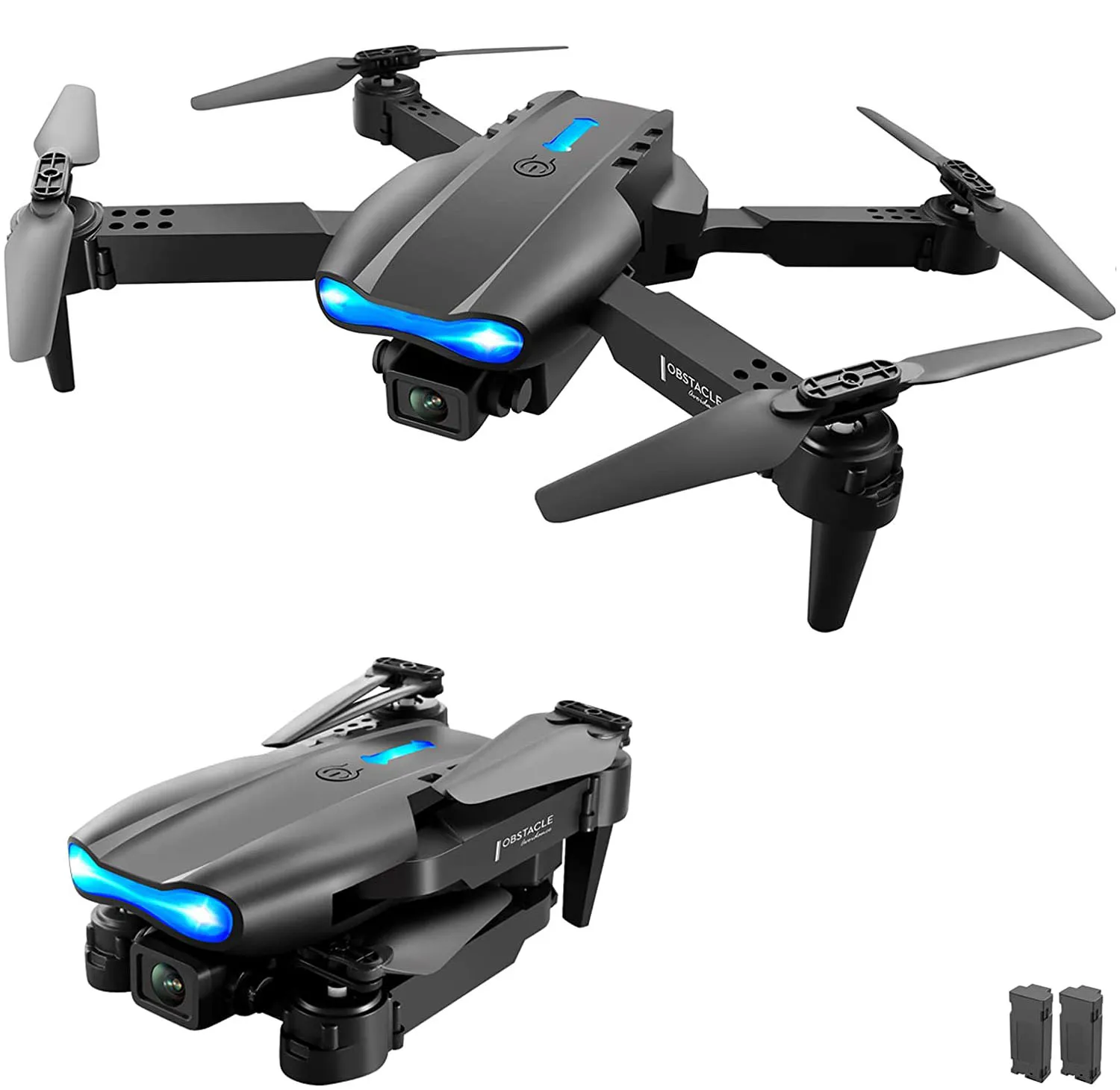 K3/E99 New Mini Optical Flow Obstacle Avoidance WIFI 4K HD Dual Camera Remote Control Helicopter Drone Apps Controlled