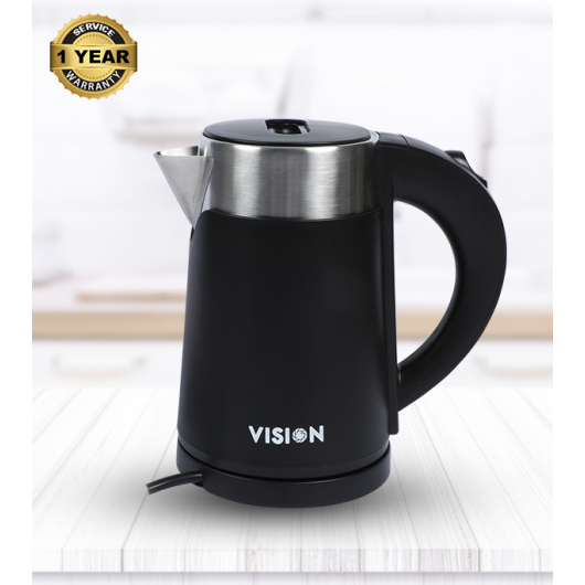 VISION Electric Kettle 1 Liter (ROYAL) Black