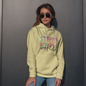 Premium Comfortable Printed Ladies Winter Hoodie