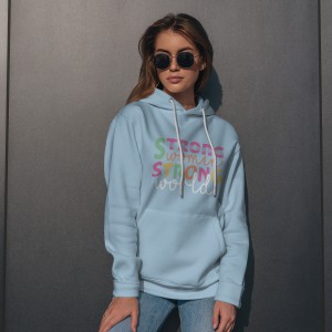 Premium Comfortable Printed Ladies Winter Hoodie