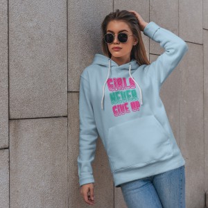 Premium Comfortable Printed Ladies Winter Hoodie