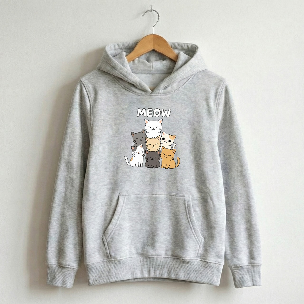 Premium Comfortable Printed Ladies Winter Hoodie
