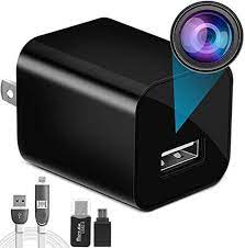 Mini Security Camera - Video-Only Surveillance Camera - USB Charger Camera - Nanny Cam - 1080P Full HD - No WiFi Required - FCC Compliant