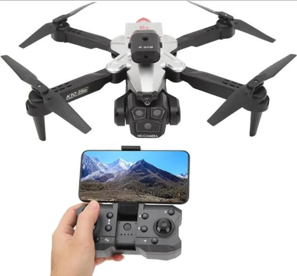 Brushless Motor Obstacle Avoidance UAV New Mini Drone 4K Profesional Full HD Dual Camera Obstacle Avoidance Aerial Photography PC