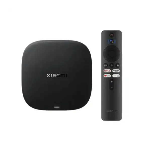 Xiaomi Mi TV Box S 3rd Gen 4K UHD Bluetooth 5.2 (2GB+32GB)- Black