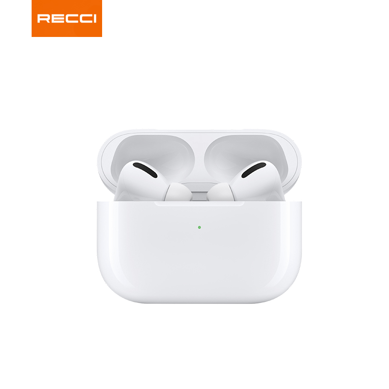 Recci G500 Pro ANC earbuds - spatial audio, wireless charging, apple popup, active noise cancellation