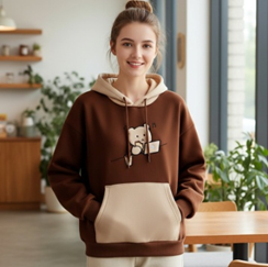 Philips Cotton  Hoodie For Women HL-109