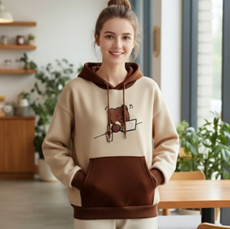 Philips Cotton  Hoodie For Women HL-110