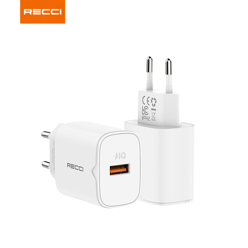 Recci RC51E QC18W Fast Charging Adapter