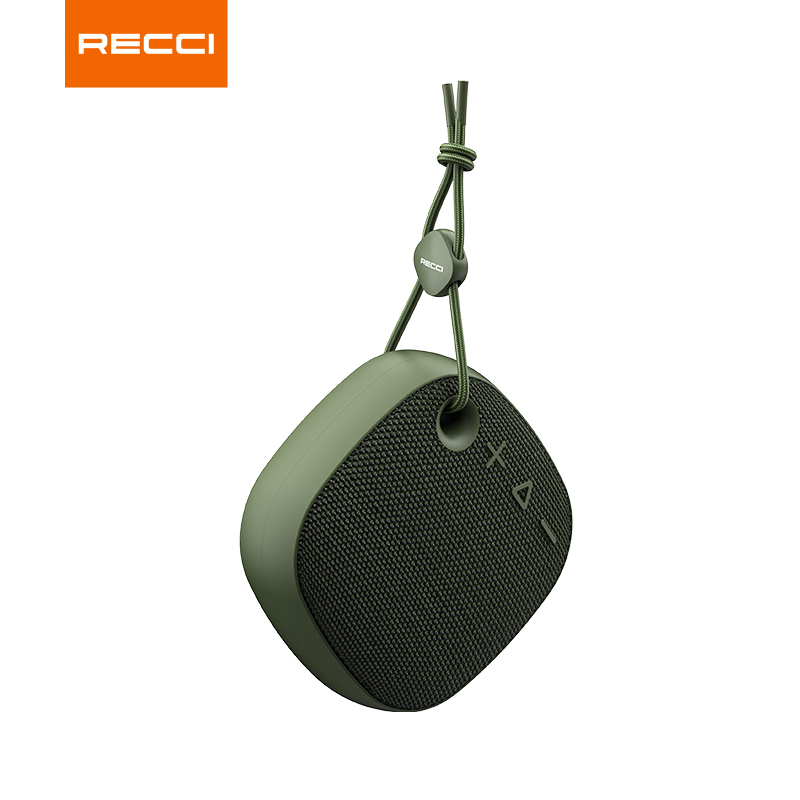 Recci RSK-W43 Outdoor Portable Wireless Speaker, Hi-Fi 5W, 1200mAh Battery
