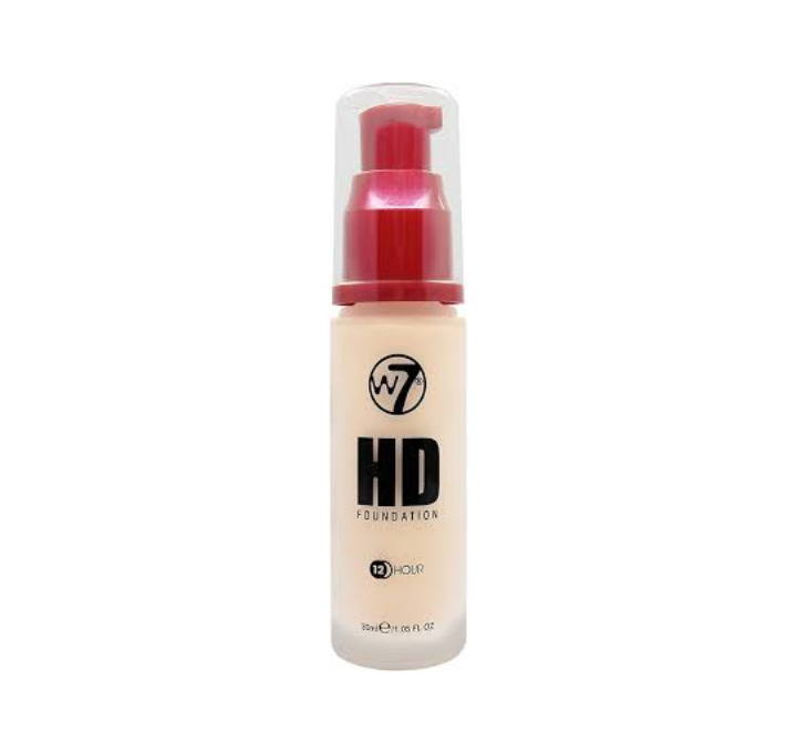 W7 12 Hour HD Foundation 30ml - Rose Ivory