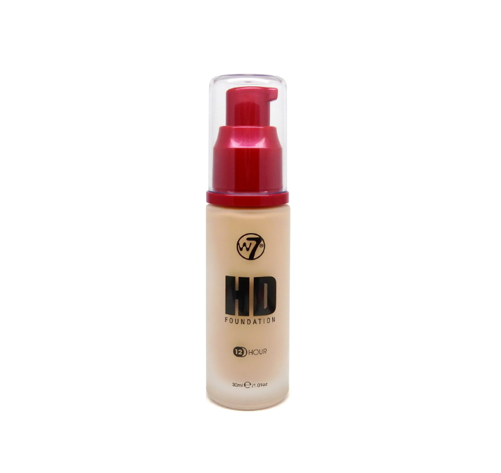 W7 12 Hour HD Foundation 30ml - Sand Beige