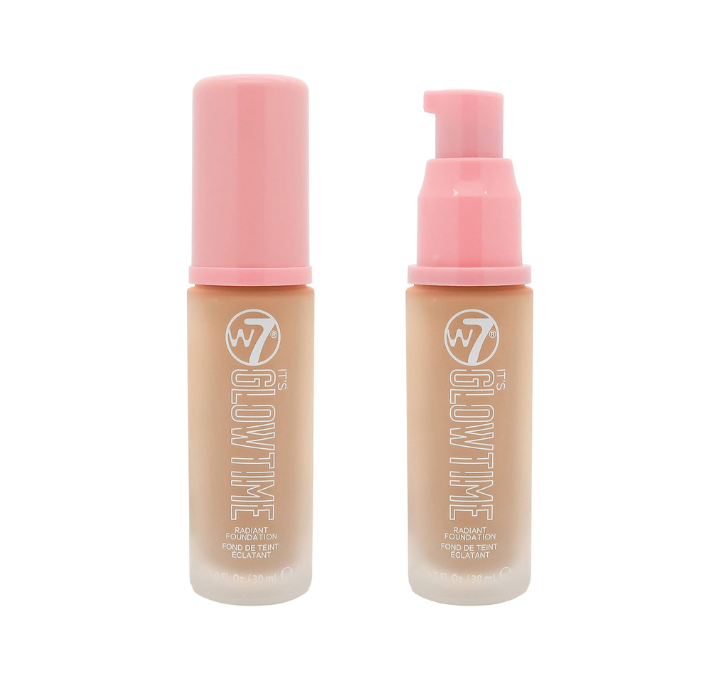 W7 It's Glow Time Radiant Foundation - Almond Glow