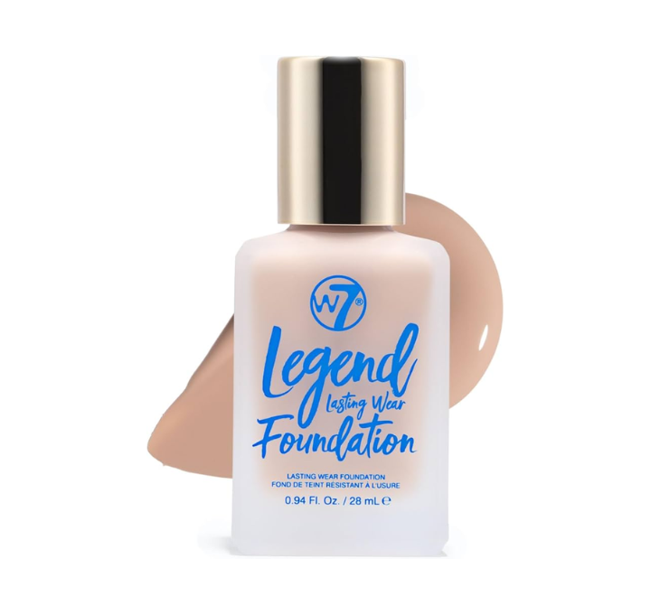 W7 Legend Lasting Wear Foundation 28ml - Natural Beige