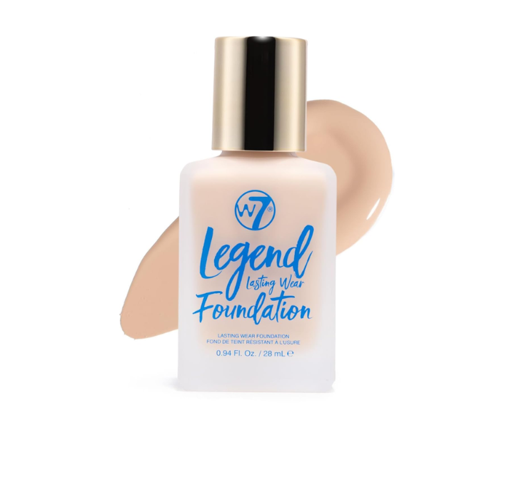 W7 Legend Lasting Wear Foundation 28ml - Buff