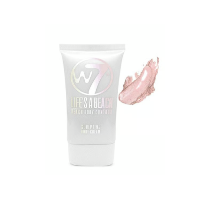 W7 Life's A Beach Body Contour Sculpting Body Cream 50ml - Party Princess Pearl