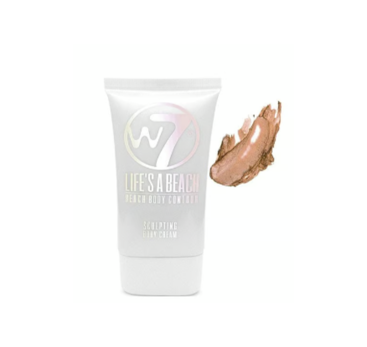 W7 Life's A Beach Body Contour Sculpting Body Cream 50ml - Beach Babe Bronze