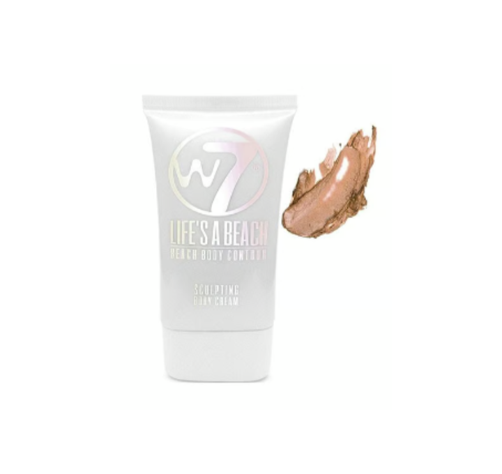 W7 Life's A Beach Body Contour Sculpting Body Cream 50ml - Golden Goddess
