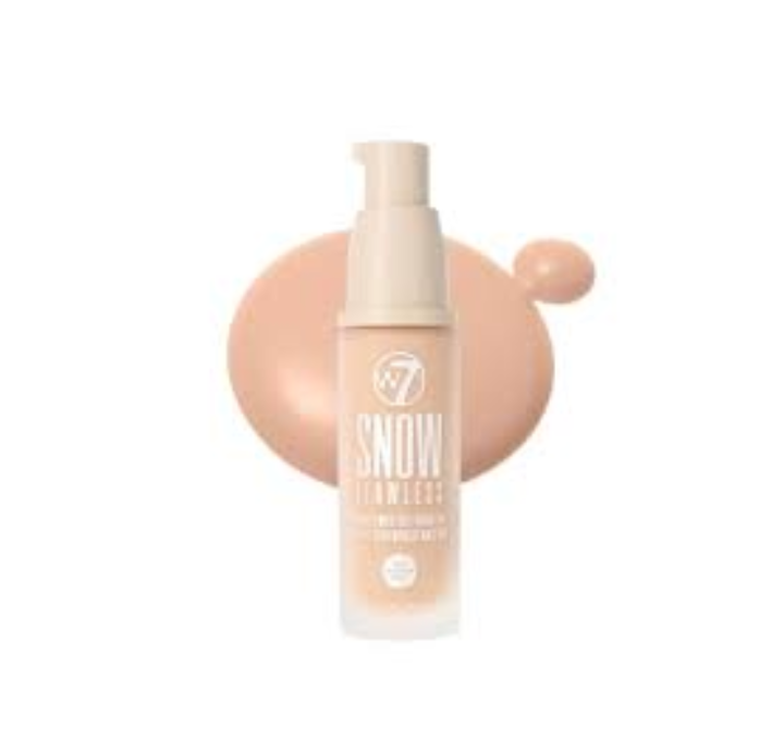 W7 Snow Flawless Foundation 30ml - Natural Beige