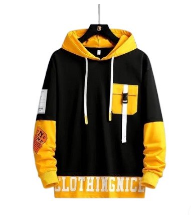 Mens  Premium  Quality Cotton Fabeic Hoodie For Men H-361